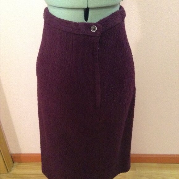 AS IS Vintage 1960s '60s Butte Knit Skirt Suit - Picture 3 of 10